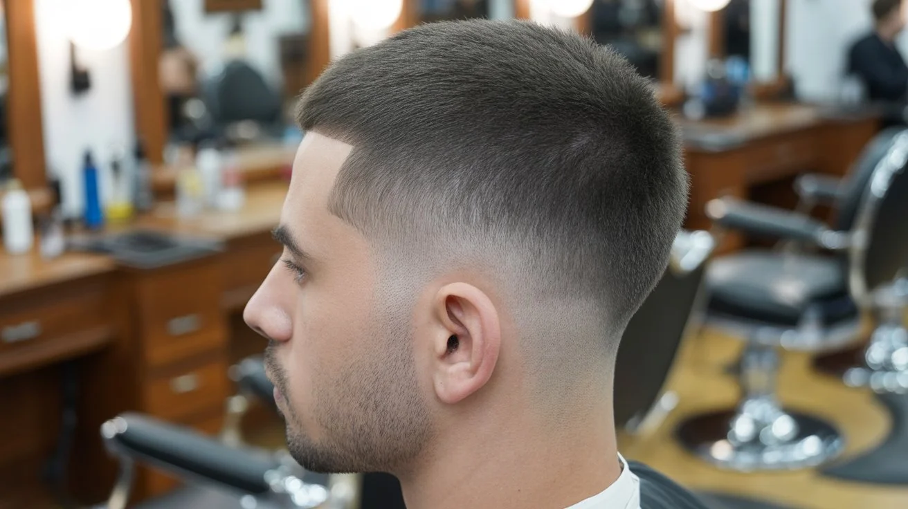 Corte de Pelo Mid Taper Fade