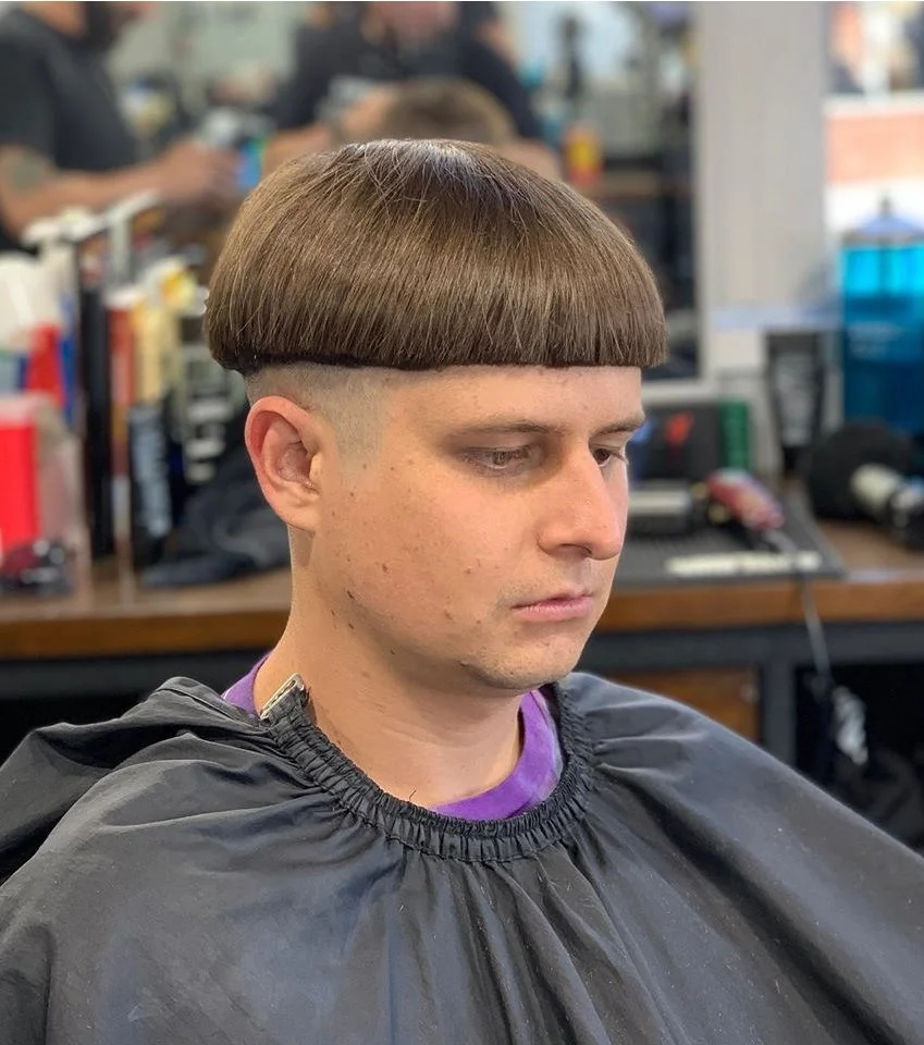Long Hair men with Frontal Balding