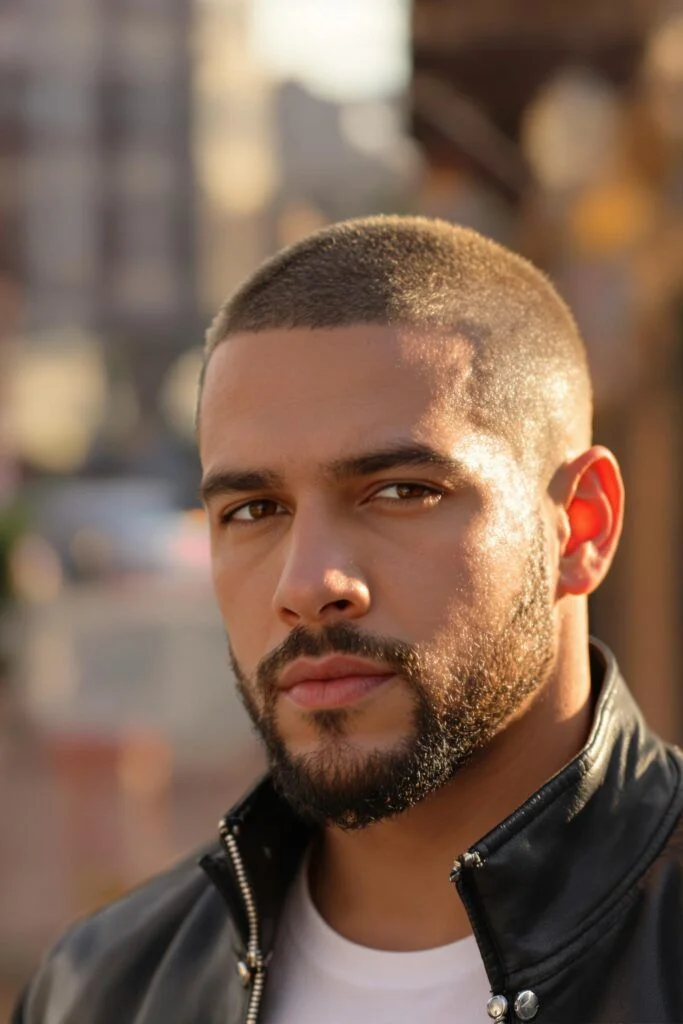 Buzz Cut With a Beard – Inspired by Idris Elba