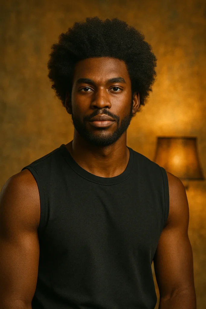 Medium Length Afro