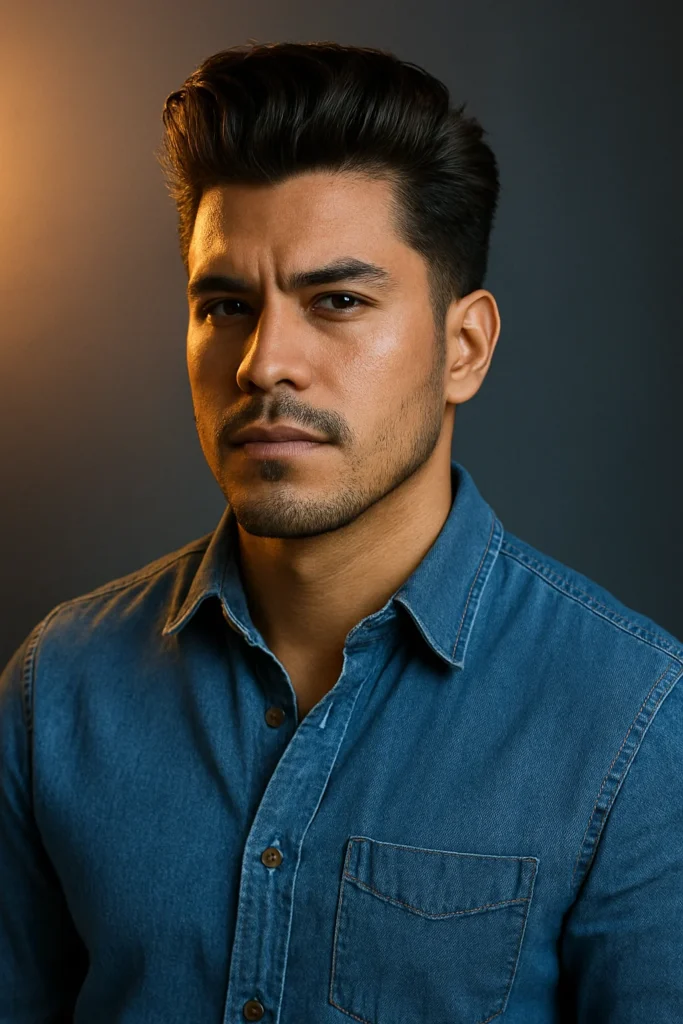 Medium-Length Quiff