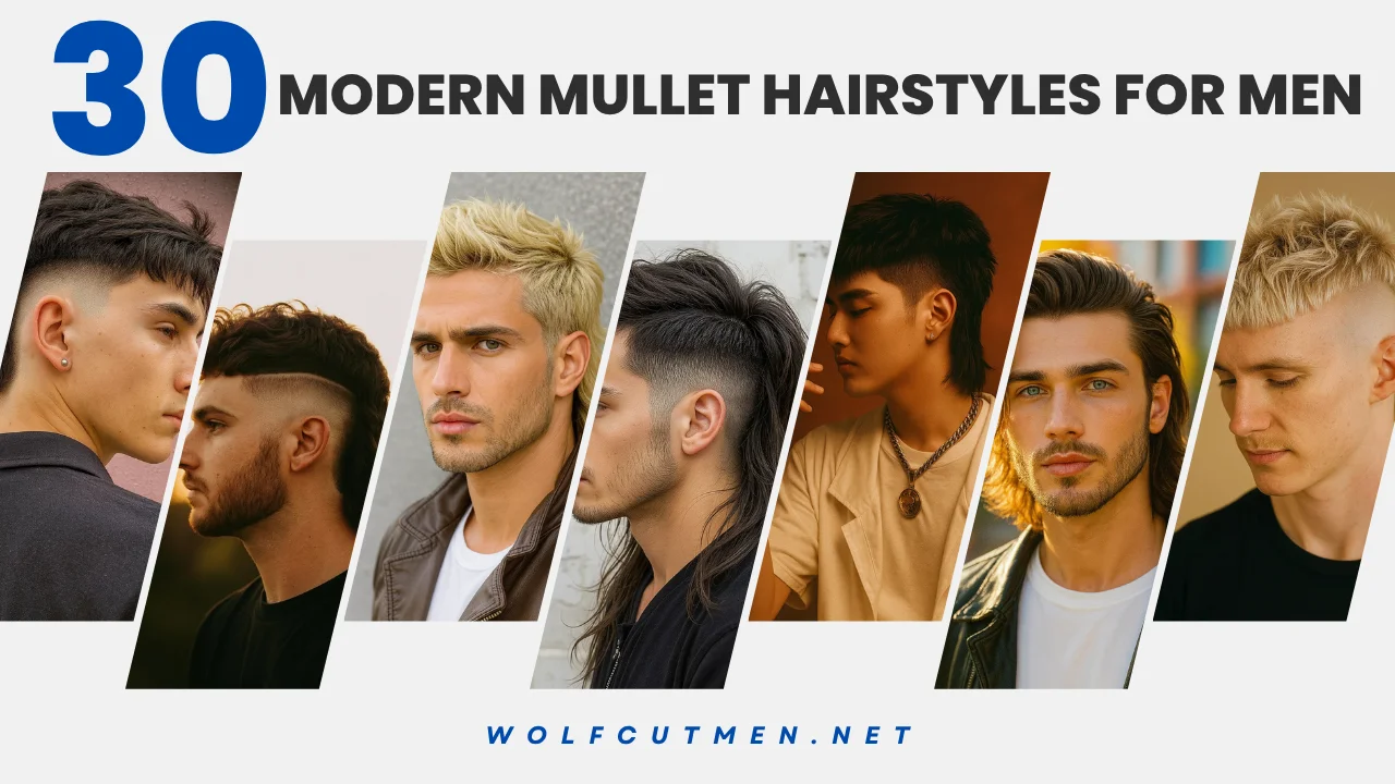 Modern Mullet Hairstyles for Men