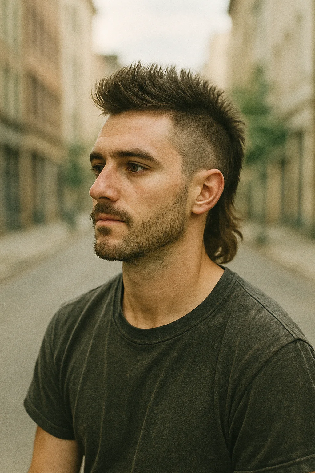 Mohawk Mullet Cut