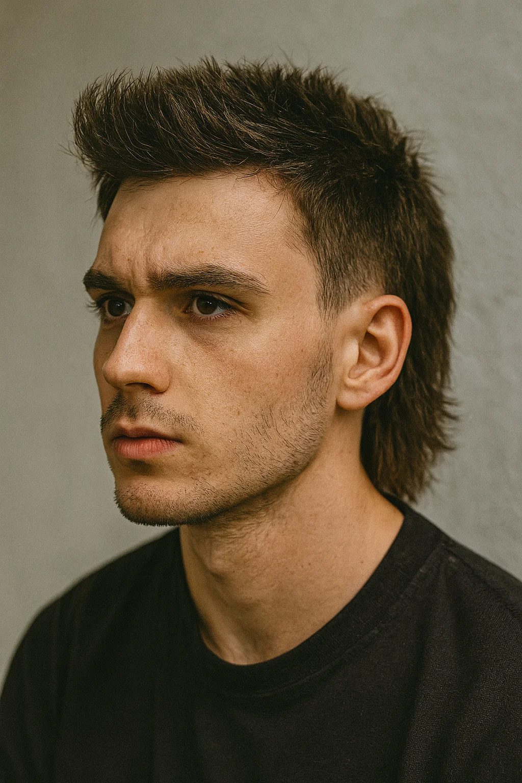 Short Mullet Hairstyle