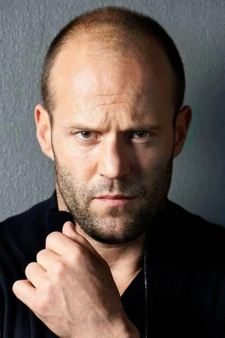 The Statham Stubble for thin hair men Rugged and Confident