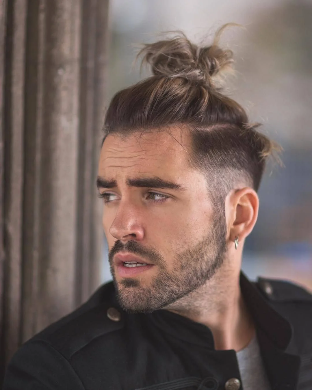 Top Knot haircut men