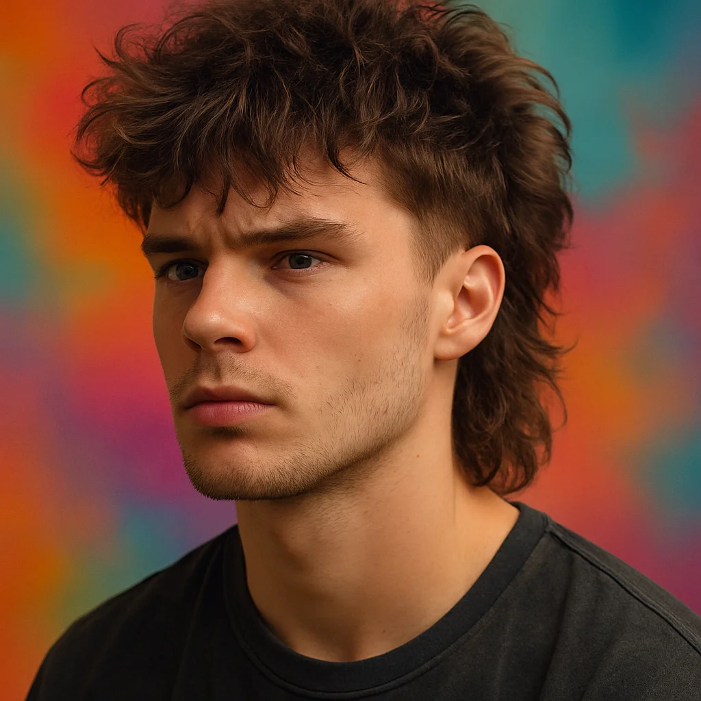 Messy Mullet with Texture