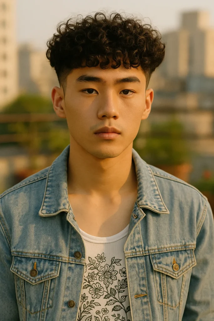Edgar Haircut Curly Hair