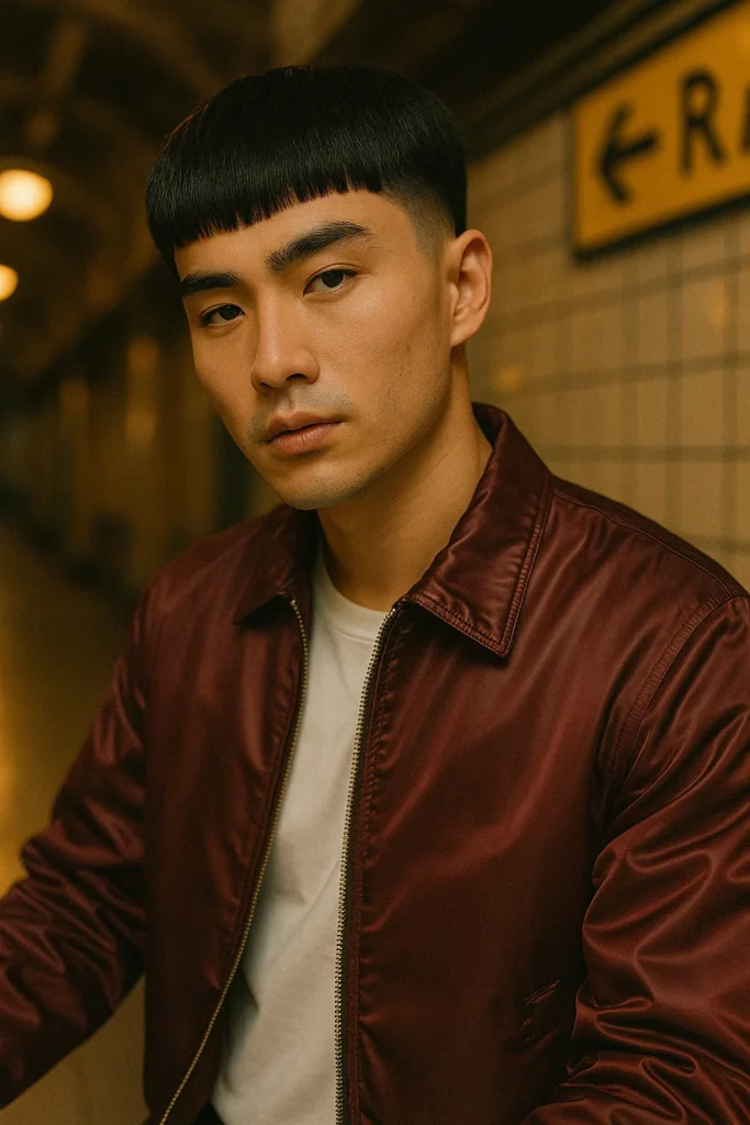 Edgar Haircut with Bangs