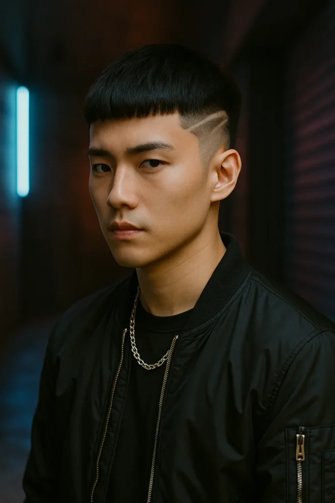 Edgar Haircut with Design