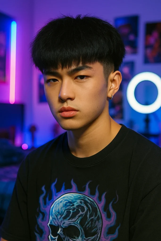 Fluffy Edgar Cut TikTok Style