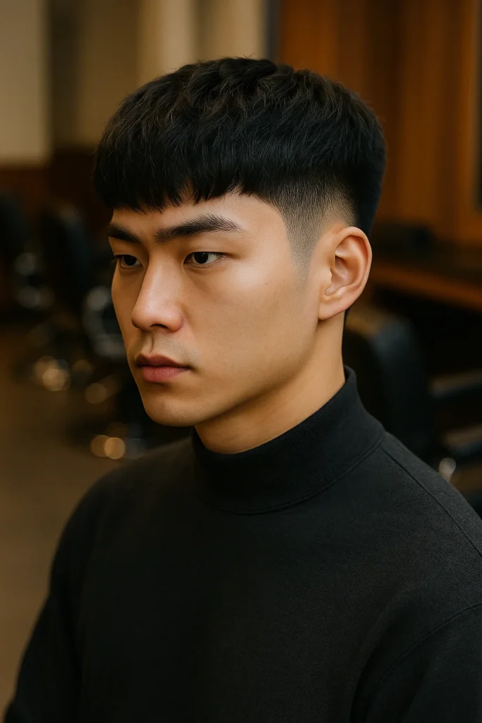Fluffy Edgar Cut with Taper