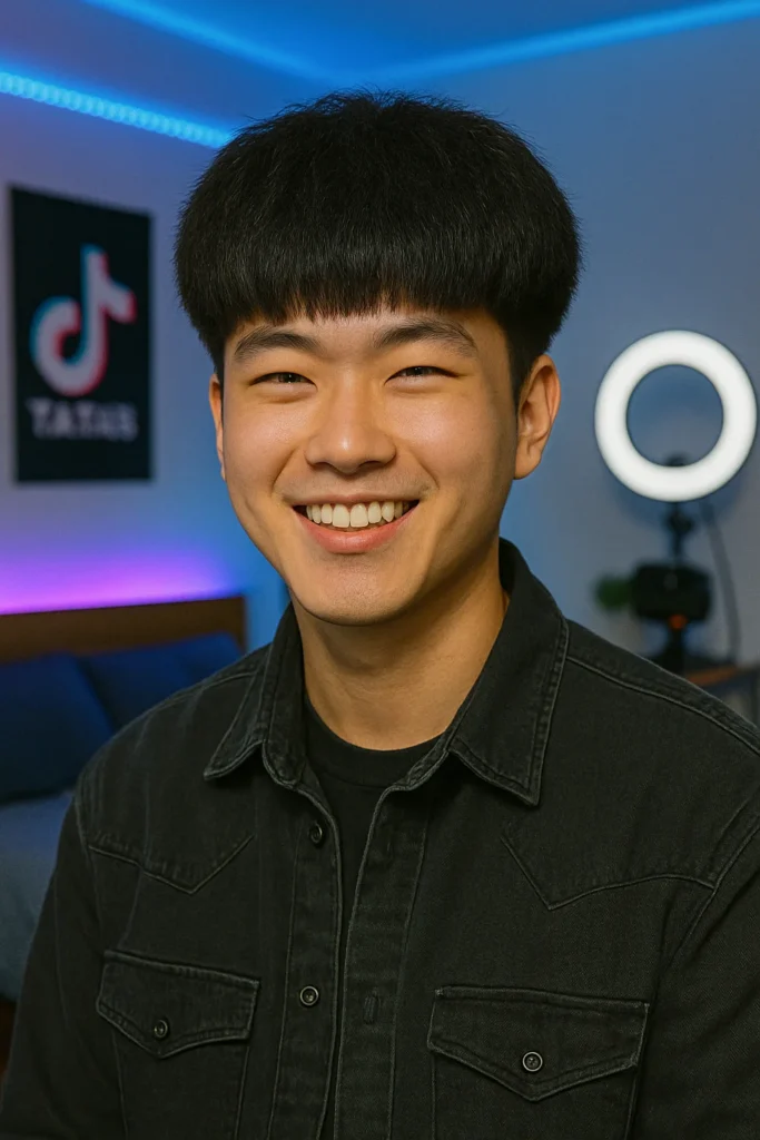 Haircut TikTok Fluffy Edgar Cut