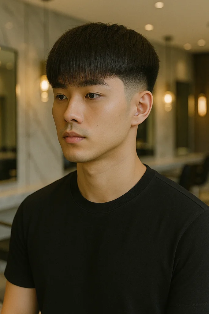 Low Taper Fade Haircut Fluffy Edgar Cut