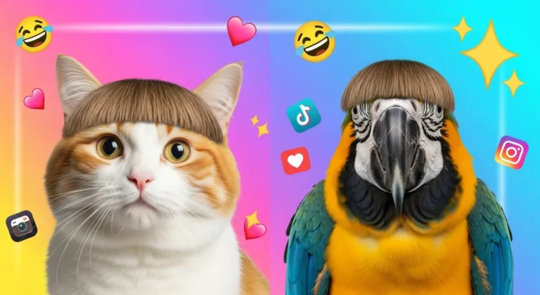 Bird & Cat With Edgar Cut Meme