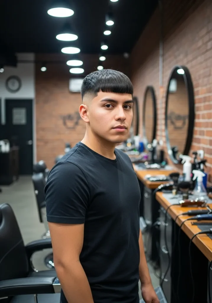 Edgar haircut Mexican style