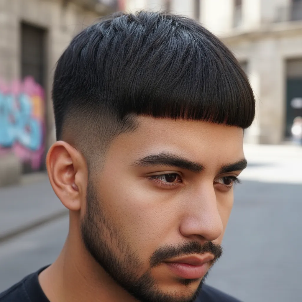 High fade Edgar haircut Mexican