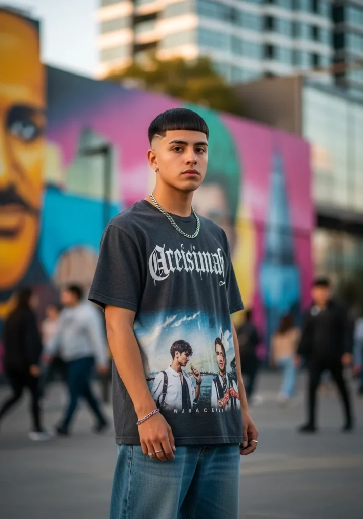 Mexican with Edgar haircut