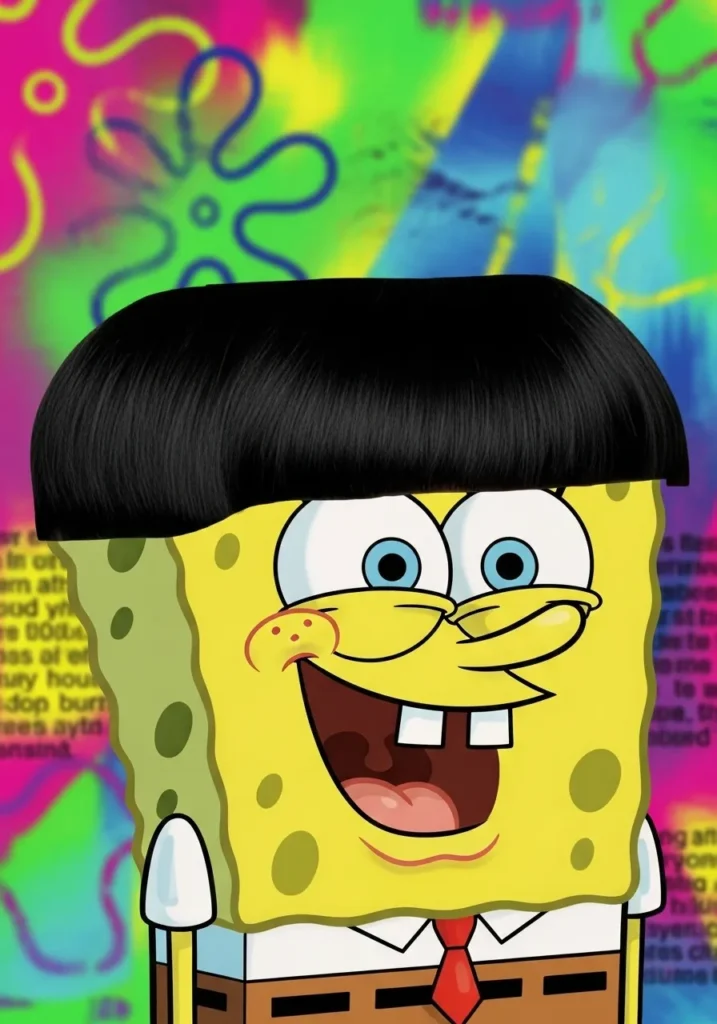 SpongeBob Edgar cut meme
