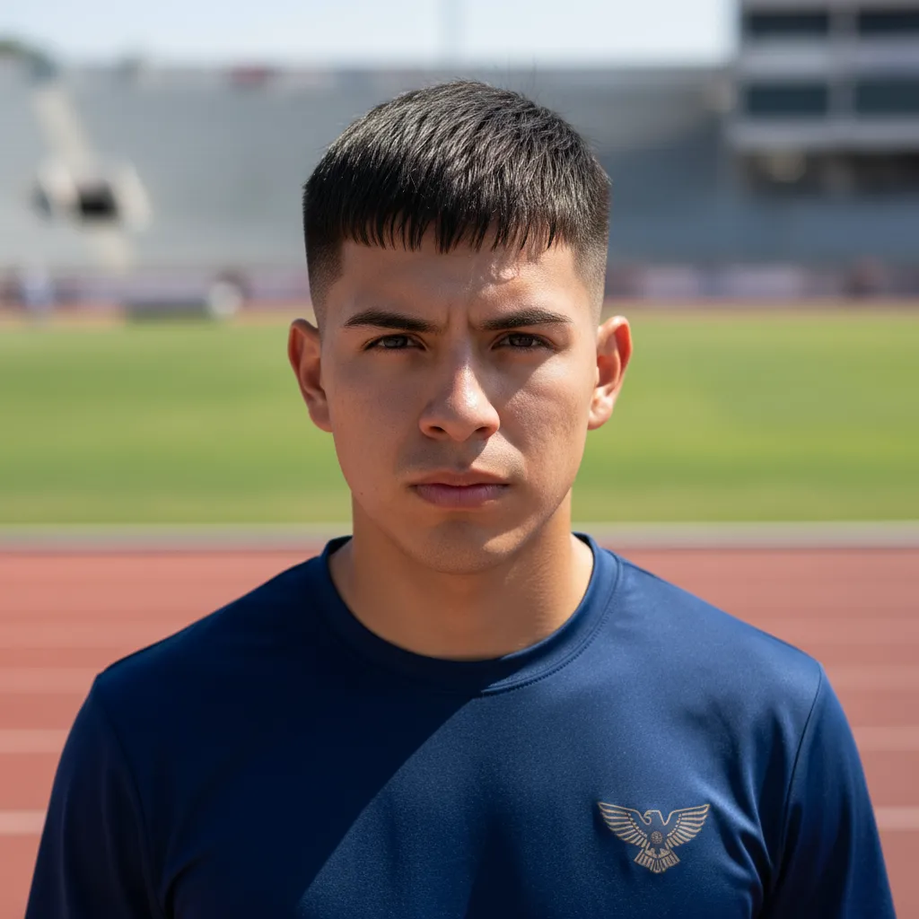 Sporty Edgar haircut Mexican