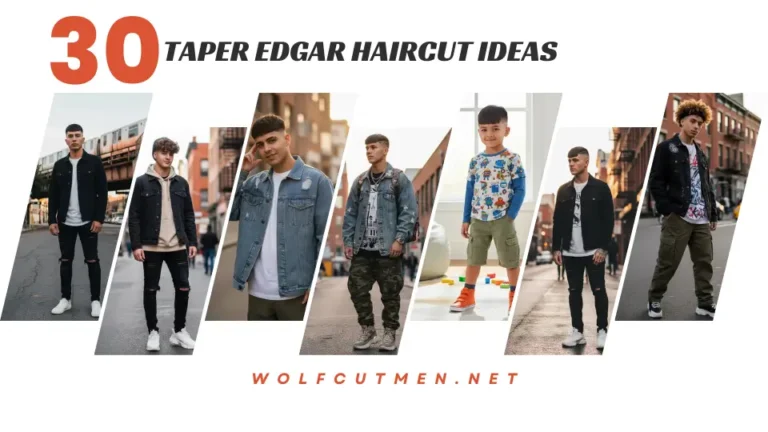 Taper Edgar Haircut Ideas