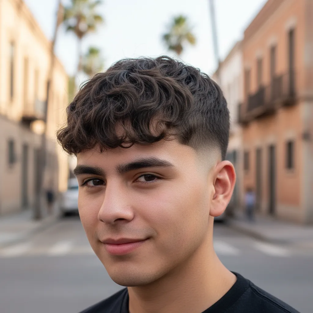 Wavy Edgar haircut Mexican