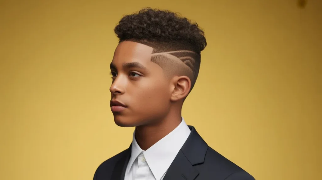 Low Taper Fade for Black Male