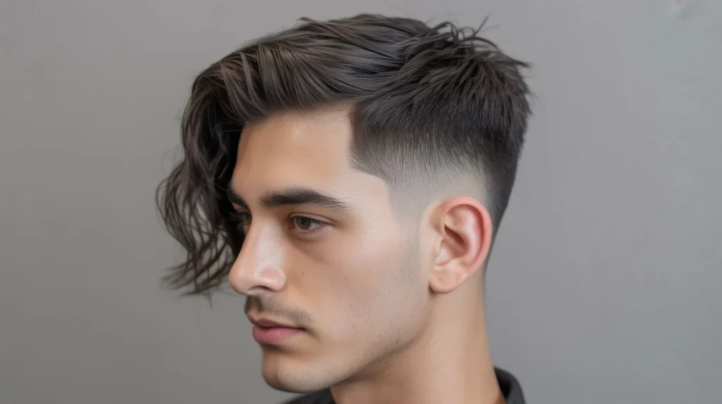 Low Taper Fade for Curly Hair