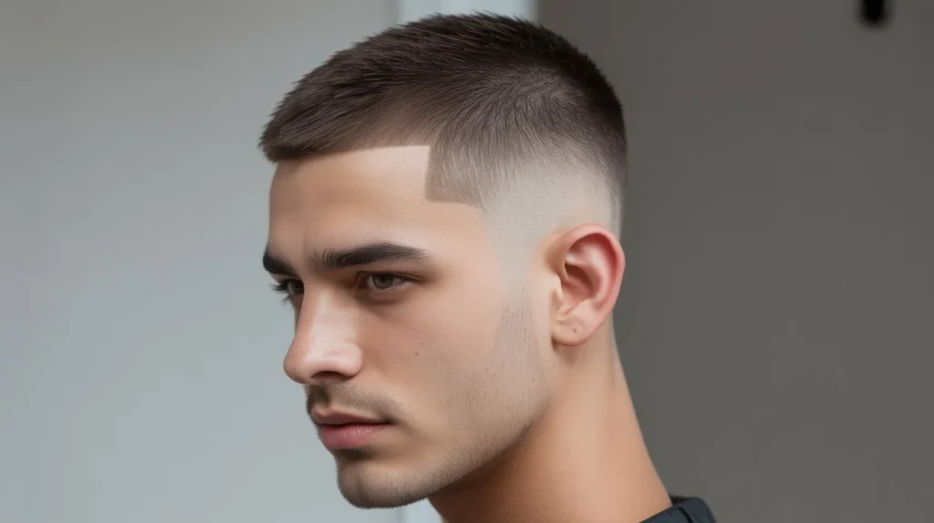 Low Taper Fade for Short Hair
